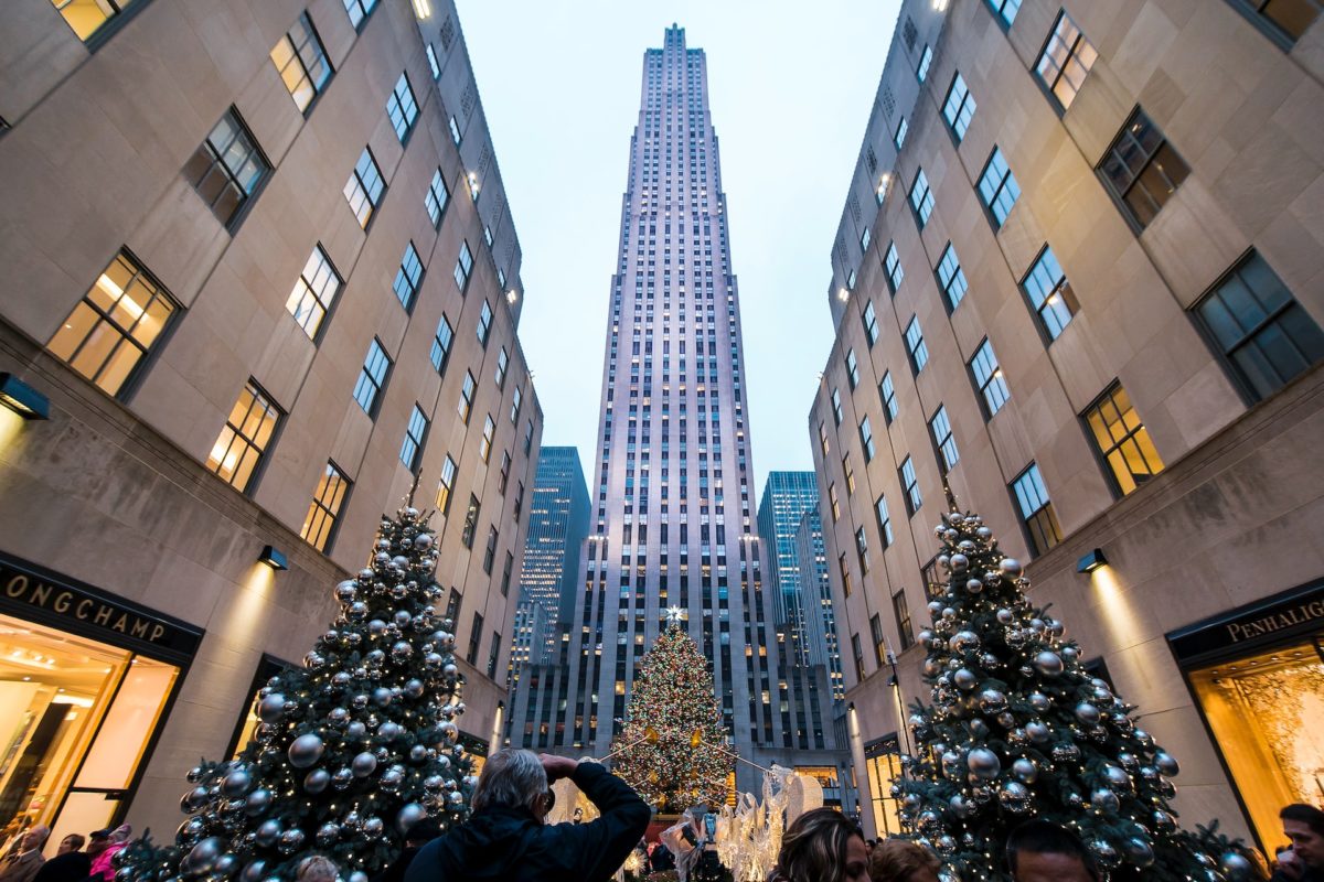 Rockefeller Center at Christmas, New York