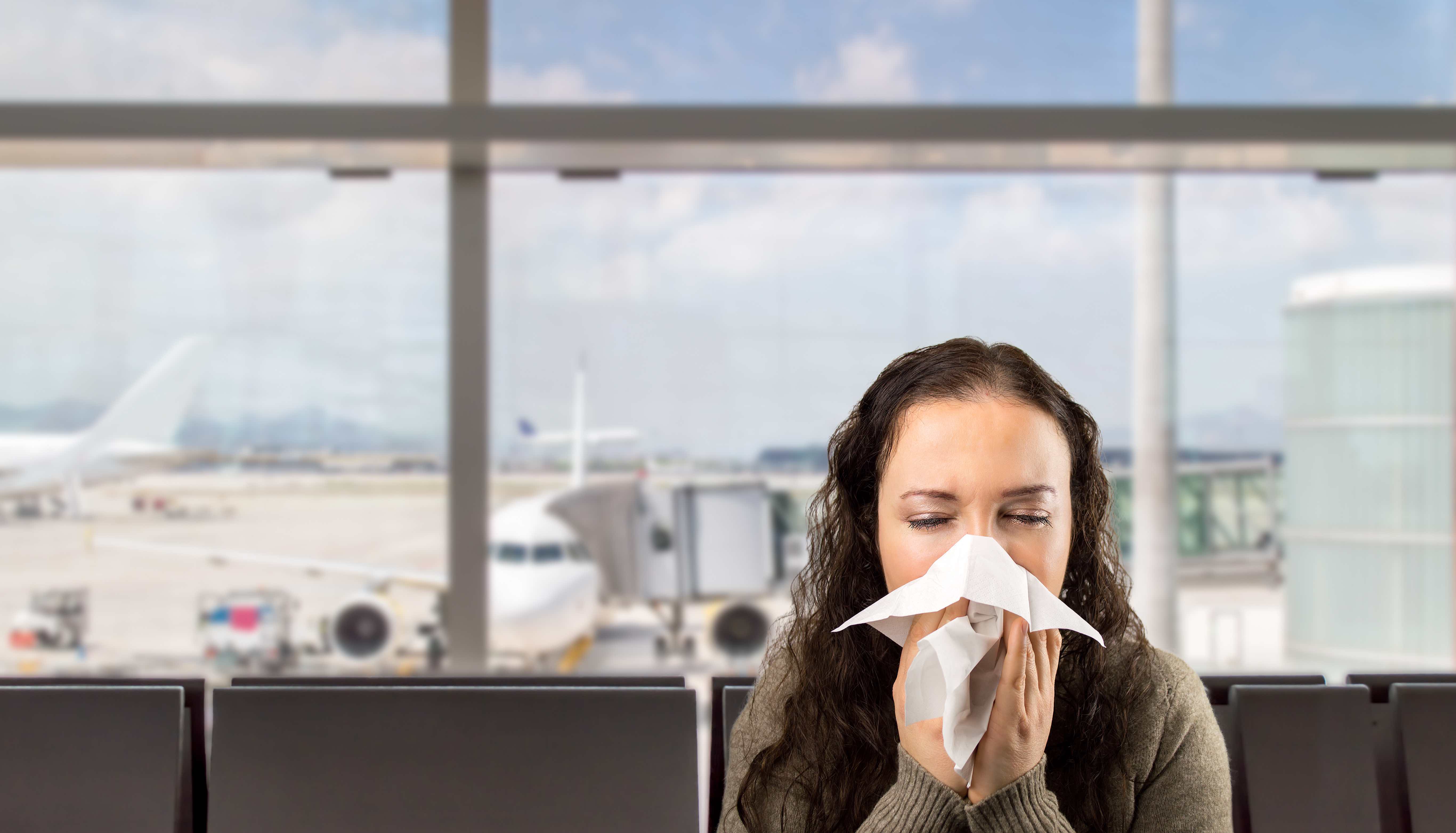 Travel tips for not getting sick on a plane