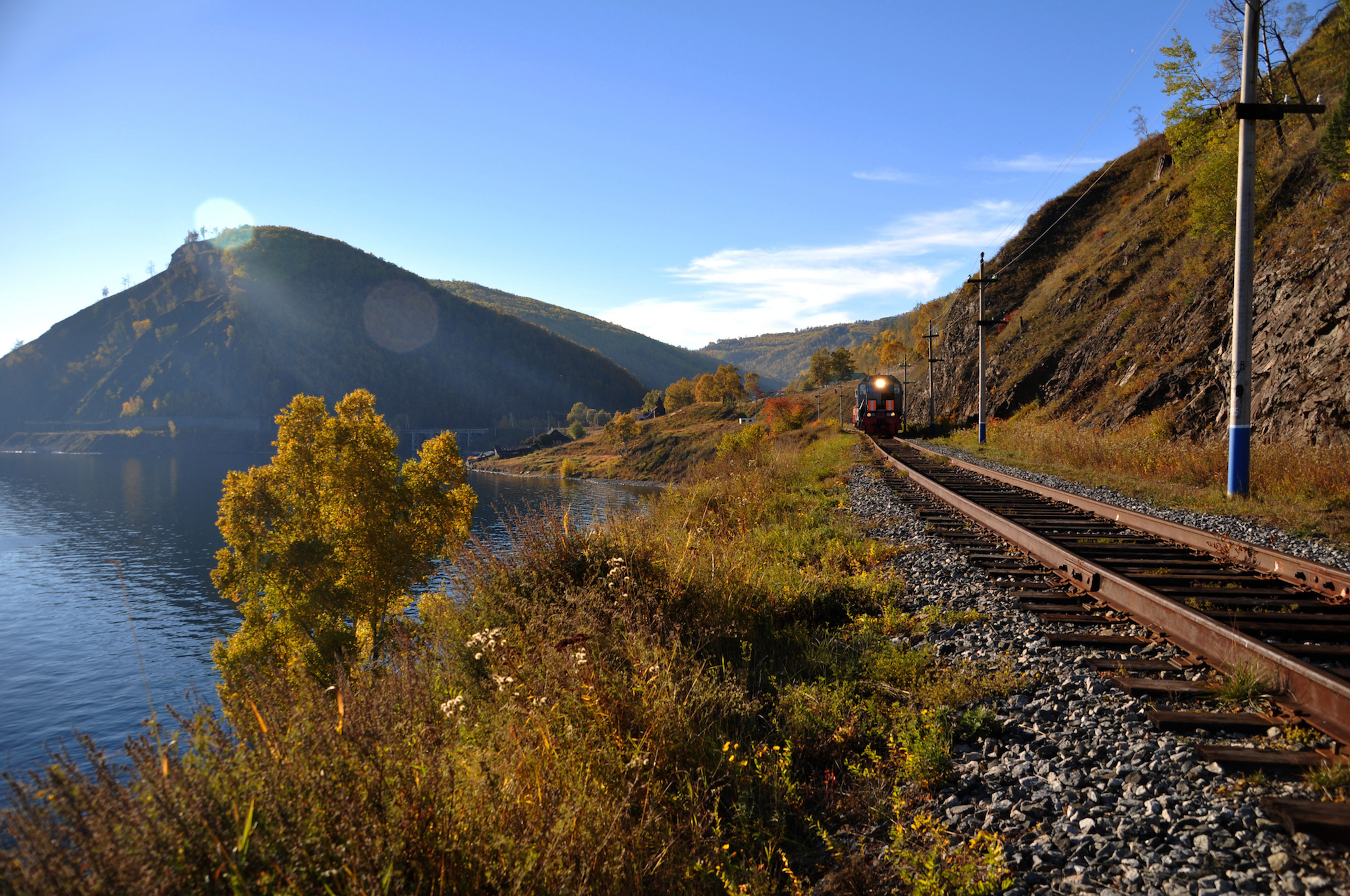 Trans-Siberian Railway, Baikal Lake, Russia
