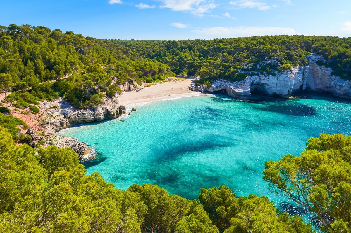 Mitjaneta beach, Menorca