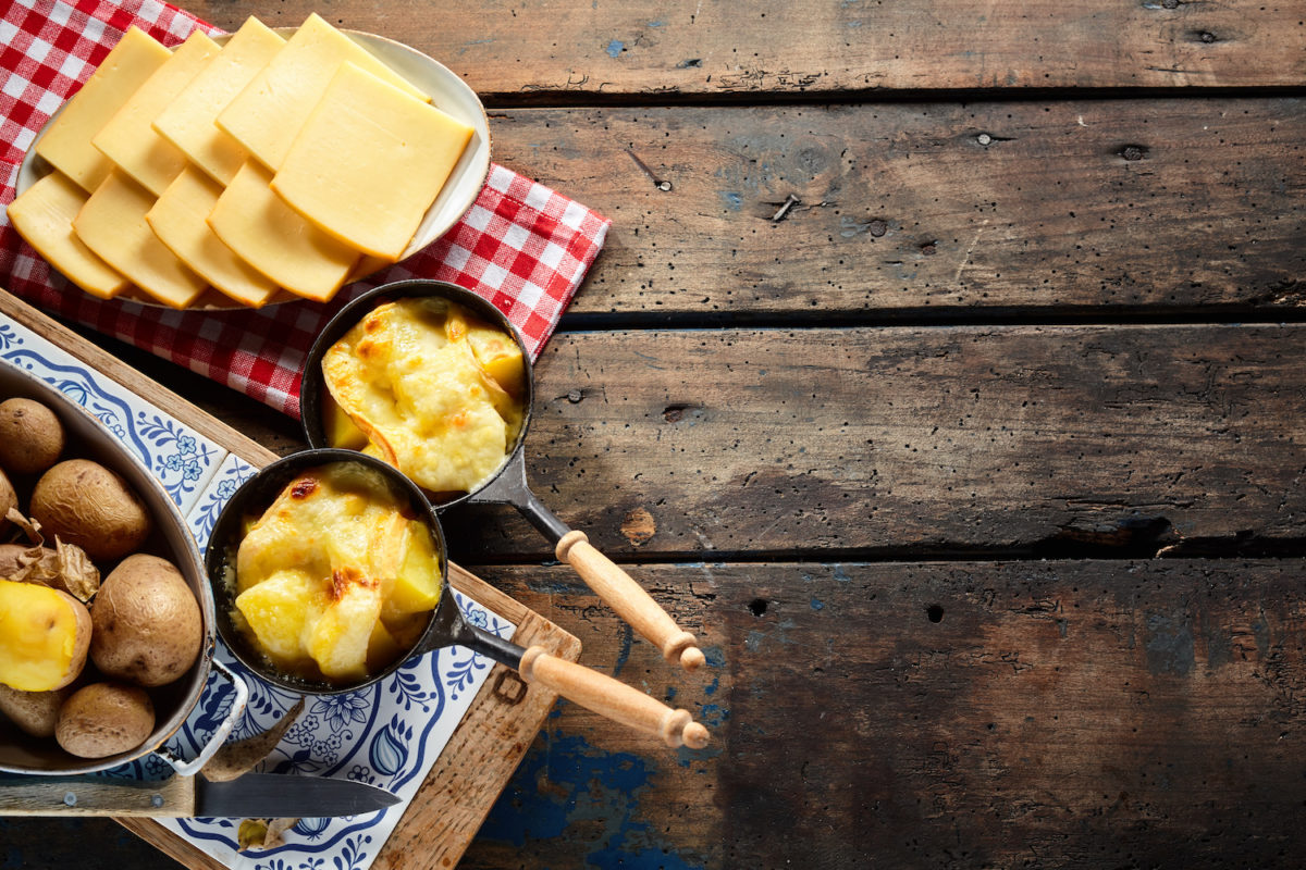 raclette spécialités hivernales