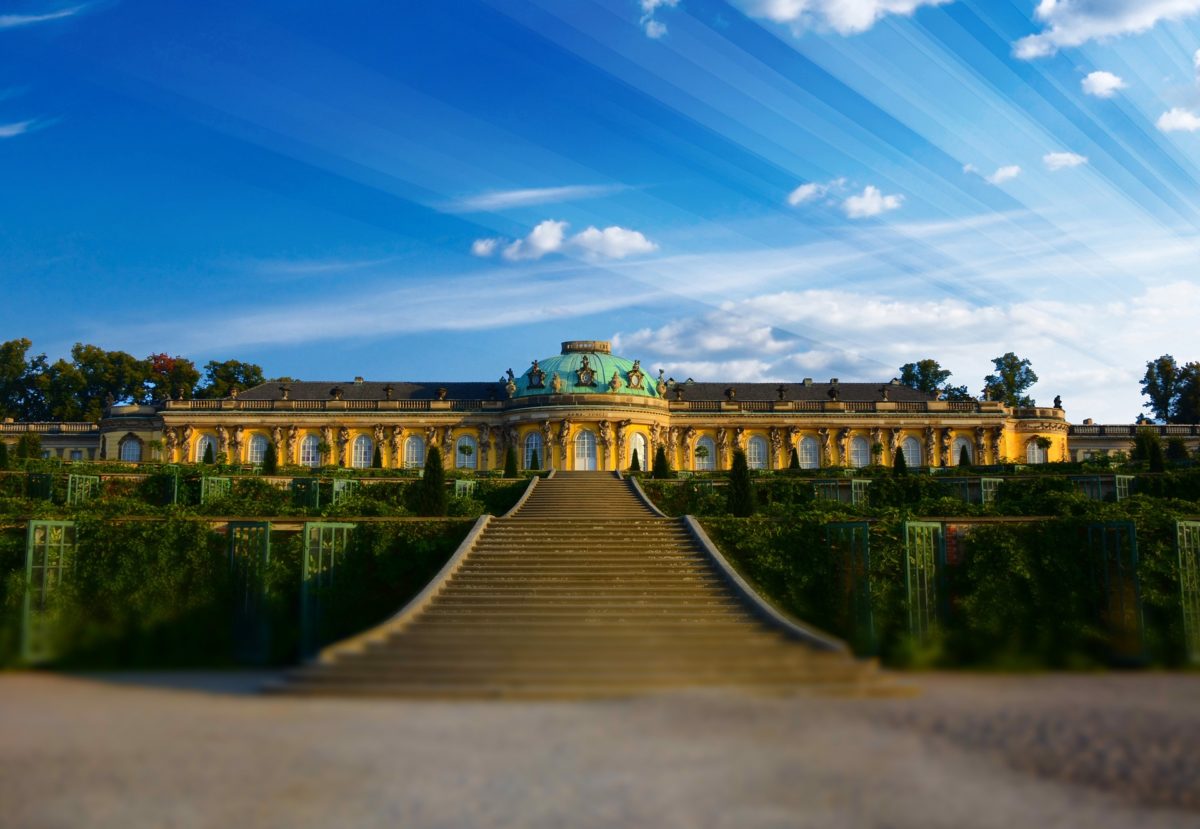 Schloss Sanssouci in Potsdam