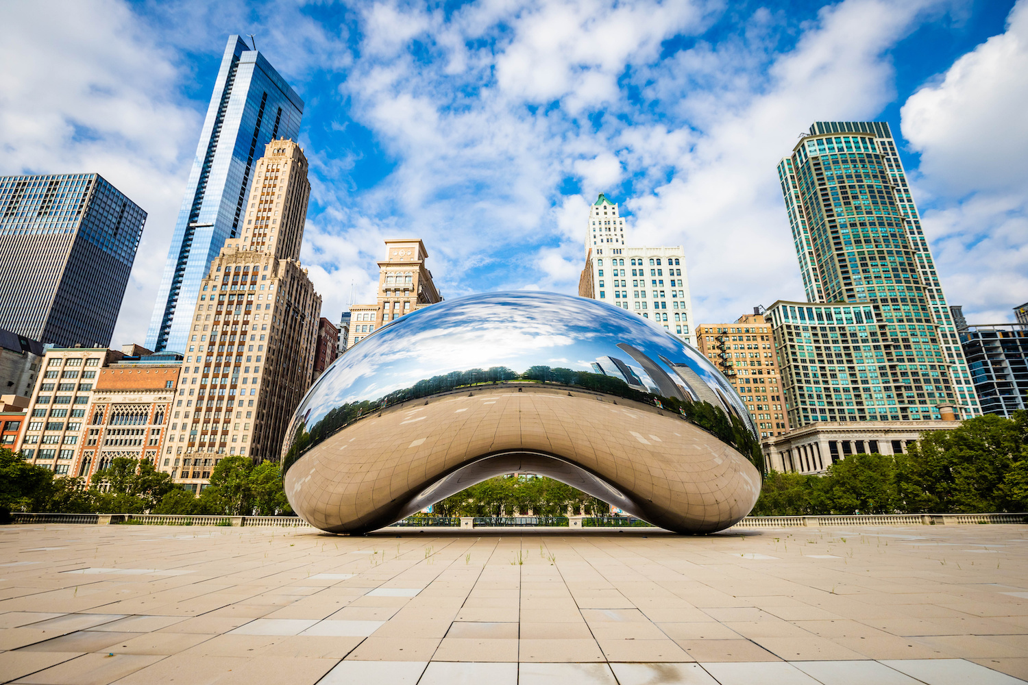 Cloud Gate in Chicago's Millennium Park