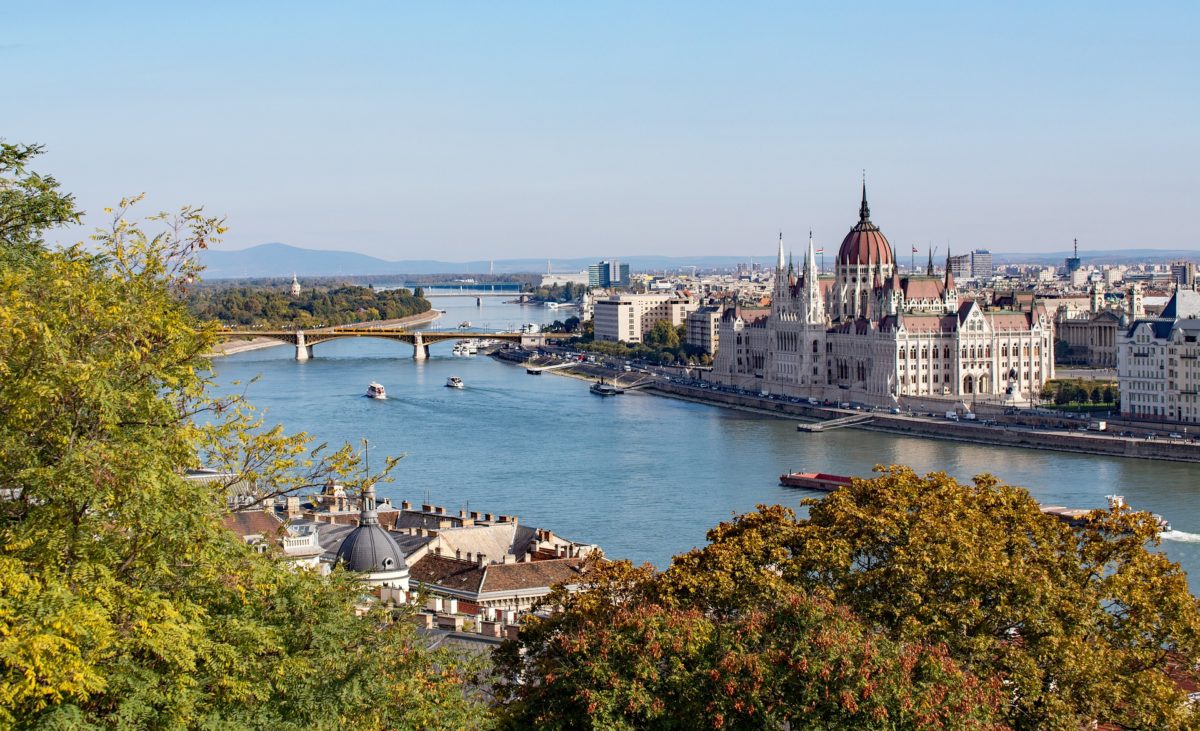 boedapest skyline donau parlementsgebouw