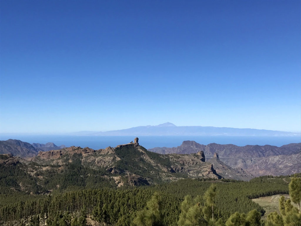 View from Pico de las Nieves, Roque Nublo