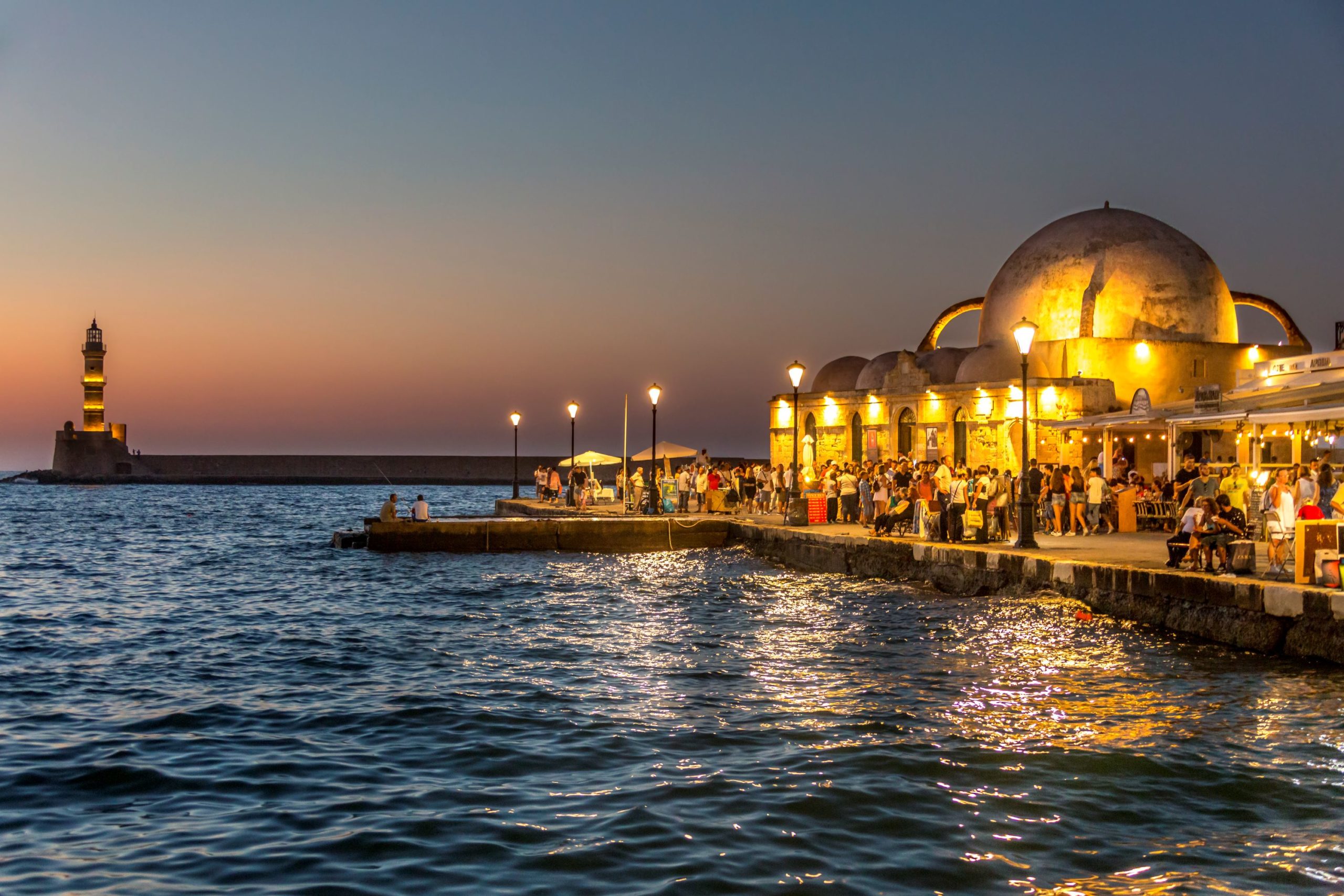 chania old hardbour