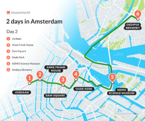 Map day 2 in Amsterdam